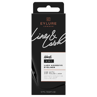 Eylure Line amp;Lash Glue Pen negru, 0.7ml