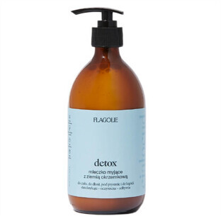 Flagolie Latte detergente disintossicante con terra di diatomee, 500ml