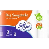 Soft Star, toallas de papel, 4 unidades