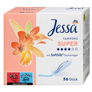 Jessa, Super, Tampons, 56 stuks