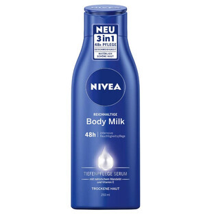 Nivea loción corporal hidratante para pieles secas, 250 ml