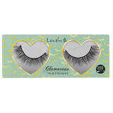 Glamoureuze mooie nepwimpers op een Glamoureuze nepwimpers op een hoofdband