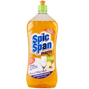 Lavavajillas líquido con vinagre de manzana Spic amp;Span, 1000ml