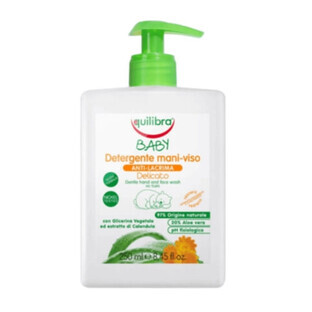Equilibra Baby, Savon liquide doux pour la peau et le visage, 250 ml