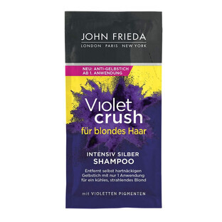 John Frieda, Paarse acht tinten maskerende shampoo, 25ml