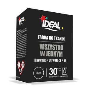Ideal All in One, Colorante per tessuti nero, 350g