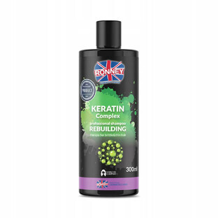 Ronney Reconstructive shampoo voor droog en trekkerig haar, 300ml