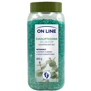 On Line Sare pentru picioare cu eucalipt, 800 g