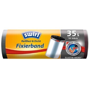 Swirl, Müllsäcke, schwarz, 35l