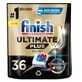 Finish Ultimate Plus Dishwashing Capsules Powerball AiO Fresh 36 pieces