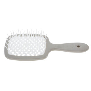 Janeke Superbrush cepillo de peluquería para desenredar cera Gris