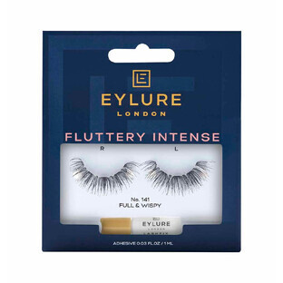 Eylure Fluttery Intense Lashes Kunstwimpers met lijm Nr. 141
