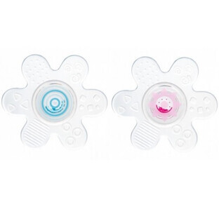 Canpol, Leurre en silicone avec hochet pour bébés, Star 56/143, 1 pc