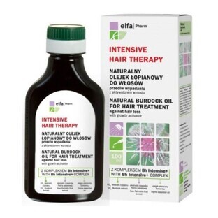 Elfa Pharm Ulei natural de ceară opiată împotriva căderii părului cu activator de creștere, 100ml