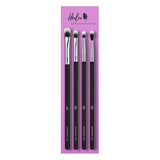 Hulu Perfect Synthetic Set de 4 pensule pentru machiajul ochilor