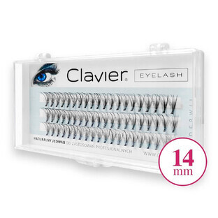 Clavier mătase naturală gene kp 14mm
