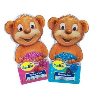 SauBear, Baby-Badezusatz, Perlen, 60 g