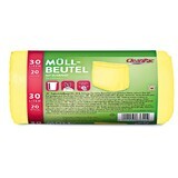 CleanPac, waste bags 30 liters, lime green, 20 pieces