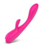 Vibrador Instinct con 9 modos de vibración Rosa Roja