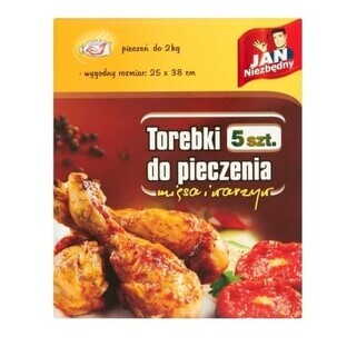 Jan Niezbdny, Sacchetti da forno per ciotole e verdure 25x38, 5 pezzi