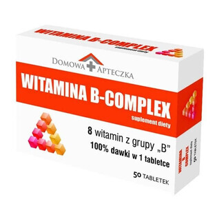 Home Trusa de prim ajutor Vitamina B Complex 50 comprimate