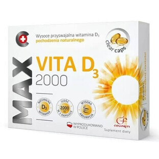 MAX Vita D3 2000 30 capsule