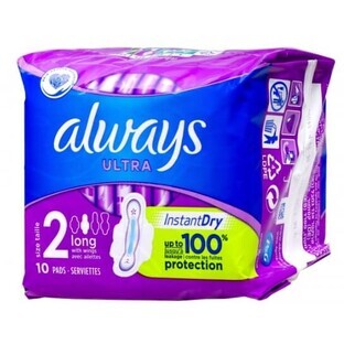 Always, ultralange Damenbinden, 10 Stück