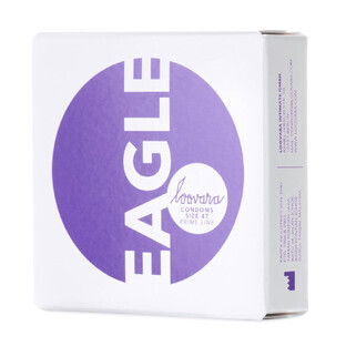 Loovara Power Animal Eagle Prezervative 47mm, 3 bucăți