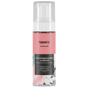 Moee Damask Mousse lavante hydratante à la rose de Damas et à l'arnica, 150ml