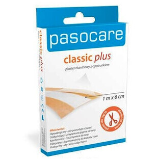 Pasocare Classic Plus patchs, 1m x 6cm, Classic Plus, 1 pc - Long wear !