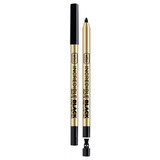 Wibo Increíble lápiz de ojos negro mate y duradero con sacapuntas