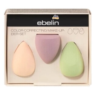 Ebelin, Pinceaux de maquillage, 3 pièces