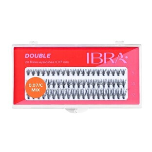 Genes artificiales Ibra Doble Sin Nudos 0,07 C-Mix, 60 piezas