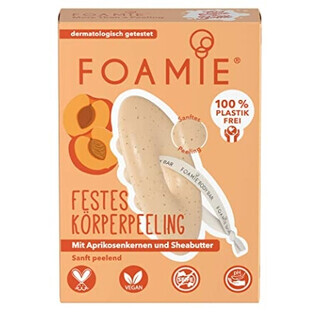 Mousse, gel douche, abricots et beurre de karité, 80g