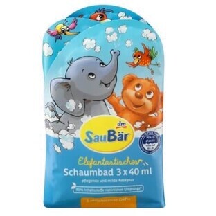 SauBear espuma de baño 120 ml