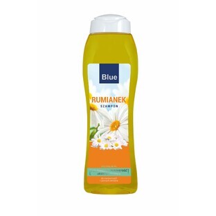 Champú azul, manzanilla, 1 litro