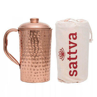 Sattva Cast copper pitcher, 1950ml