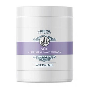 Optima Natura, Sal calmante con aceite de lavanda, 1 kg