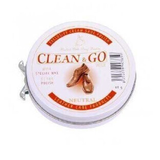 Clean amp; Go neutral shoe polish, 40g