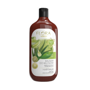Flora Conditioner voor droog en gekleurd haar, Aleos, 500 ml