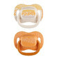 Canpol pacifier, symmetric, silicone, mountain yellow 34/932 18m+, 2 pieces