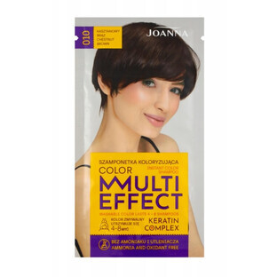 Joanna Multi Effect Shampoo Colore 10 Castagno Bir