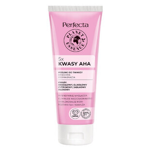 Perfecta Planet Essence Dermabraziune acidă pentru față 5x acizi AHA, 75ml