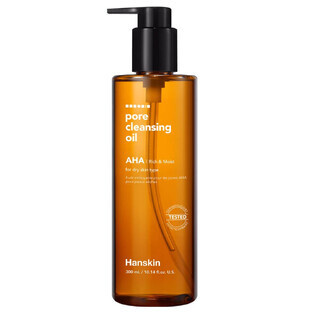 Hanskin Ulei de curățare a porilor cu acizi AHA, 300ml