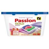 Cápsulas de lavado de color Passion Gold, 28 unidades