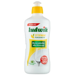 Ludwik Geschirrspülmittel, Zitrone, 450 ml