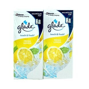 Glade, Touch amp; Fresh, Refill for air freshener, lemon, 2x 10ml