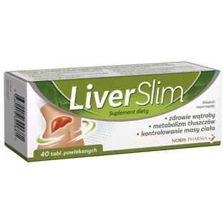 LiverSlim, 40 tablets