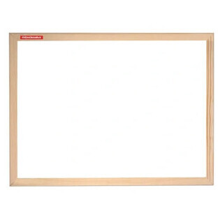 Tablă magnetică cu ștergere uscată, lemn 40x60