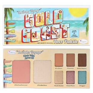 The Balm Gold Coast Face Multifunctional Makeup Palette, 10g